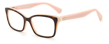 Premium Women Kate Spade Model Eyeglasses: Jeri - Pink Havana- SpecSMART Eye Clinic (Diagonal View)